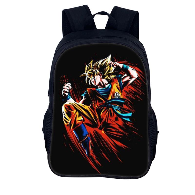 Dragon Ball Ryggsäck För Män Kvinnor Nylon Vardaglig Skolresväska