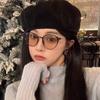 Myopia Glasses 0 To -600 Retro Round Photochromic Myopia Glasses for Women Men Ultralight Blue Light Blocking Computer Eyeglass