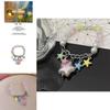 Lightweight Luxury Colorful Star Bracelet Handmade Resin Sweet Chic Dopamine Design For Women