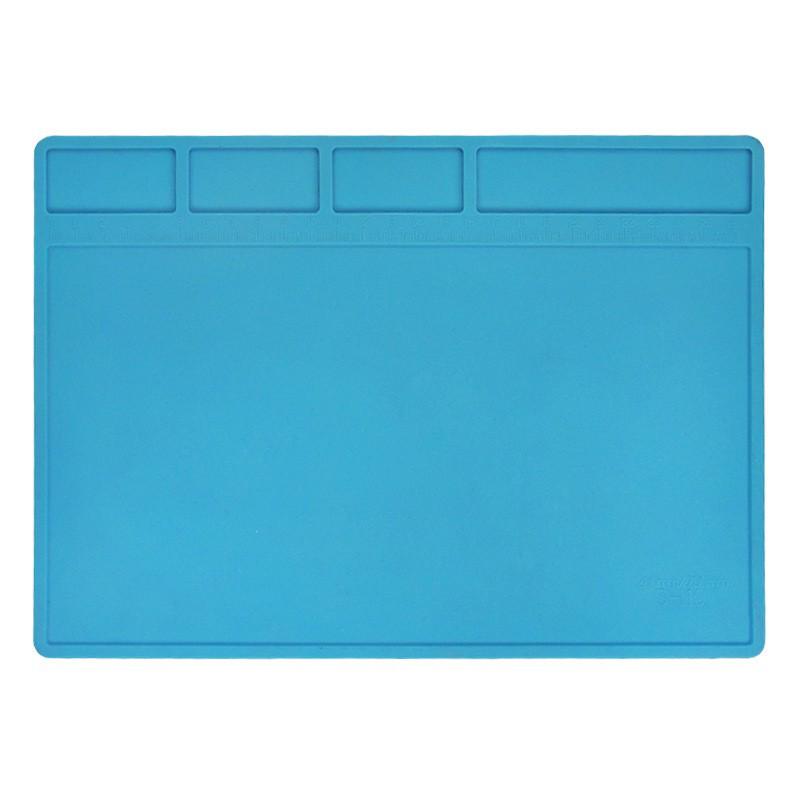 Magnetic Heat-Resistant Silicone Repair Mat for Mobile Device Repairs