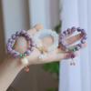 Temple-Style Fluorite Lion Bracelet - Ethnic Design for Women