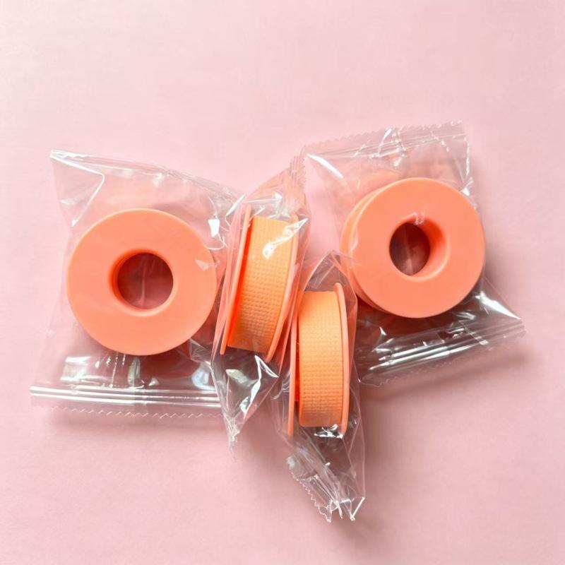Eyelash Extension Non-Woven Adhesive Tape – Breathable, Low-Allergy, Isolation Tape for Upper & Lower Eyelids with Plastic Core