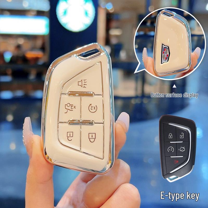 Cadillac Schlüsseletui für XT4, XT5, CT5, CT6, CT4, ATSL und GT4 - Speziell für Frauen entwickelt