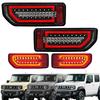 LED Sequential Turn Signal Tail Lights for [MBRO] (Black Rim) JB64W/JB74W Jimny/Sierra