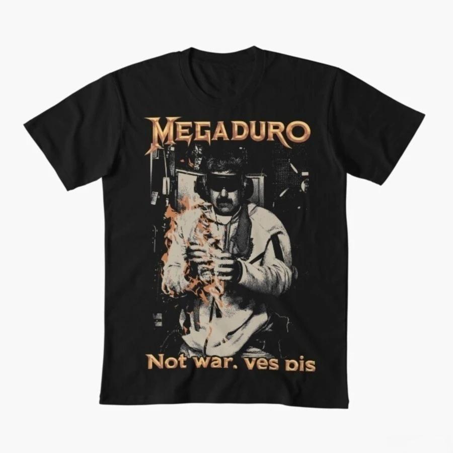 

2026 Summer Fashion Trendy Men Women Vintage Top Megaduro Not War Yes Pis Political Parody T-shirt for Men Women Cotton T Shirts Short Sleeve Tops 4XL