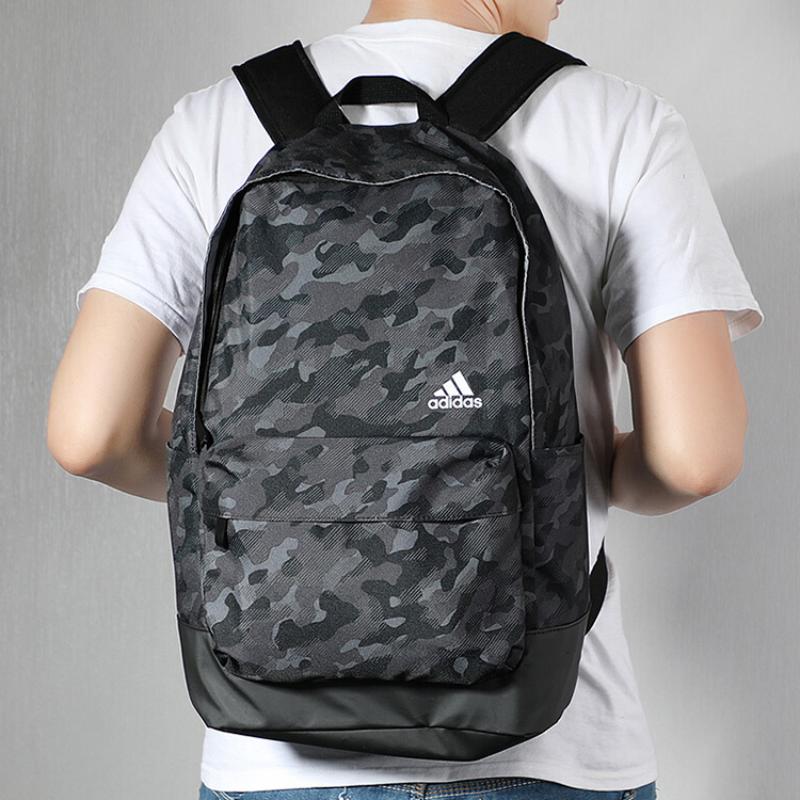 Adidas Polyester Polyamide Backpack Regular Men's Black Adidas EE1083
