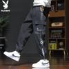 Playboy Men's Loose Fit Jogger Cargo Pants