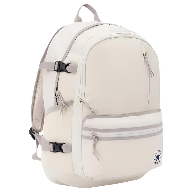 Converse Zaino in Poliestere Bordo Dritto Unisex Bianco UA5797-G4N