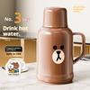 Gianxi Dormitory Household Large Capacity Insulated Water Bottle Corinne Rabbit Sally Chicken Brown Bear Warm Bottle