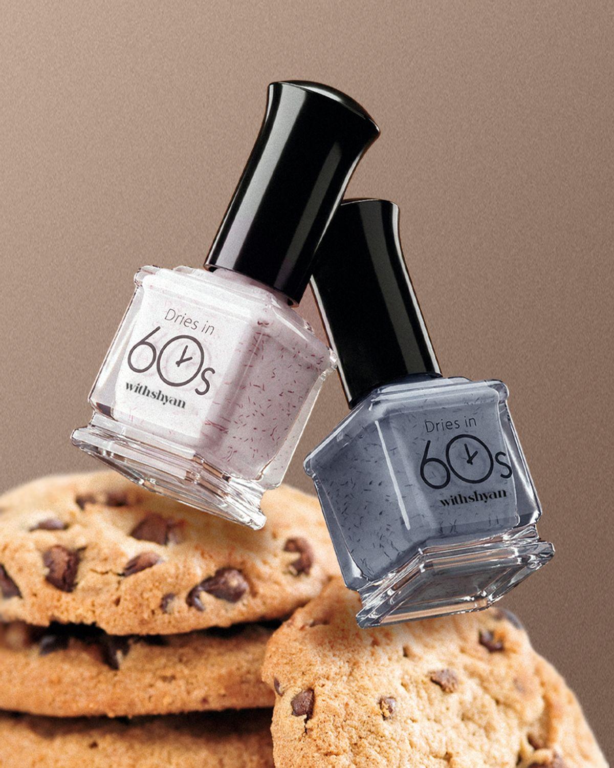 60-Second Drying Nail Polish Glitter Line x2 M179 Oatberry Chip