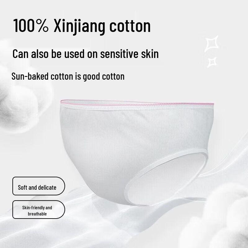 DR.ROOS Disposable Cotton Maternity & Travel Underwear 5-Pack