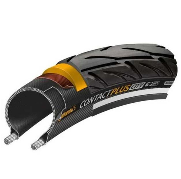 

Жесткая городская шина Continental Contact Plus City 26´´ x 2.20 26´´ x 2.20