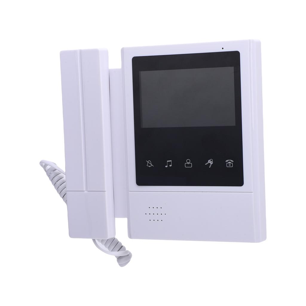 Video Door Phone System 4.3 Inch Touch Monitor Wired Video Intercom Doorbell Kits Telephone Style Door Intercom