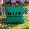Brand H-Huf Fashion Cushion Cover Home & Car Dual-Scene Pillow Cover: Reversible for Premium Comfort