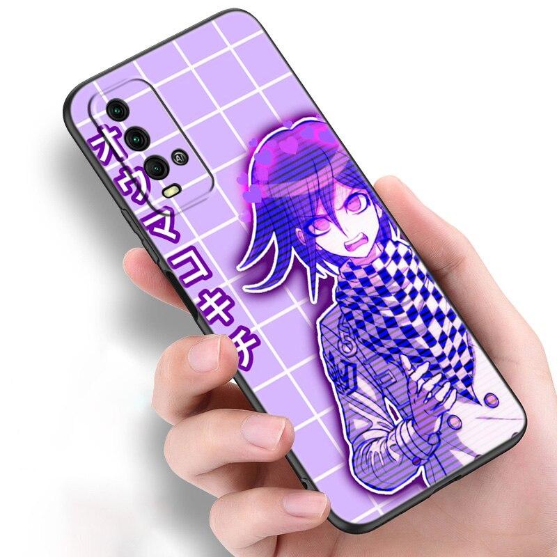 

Силиконовый чехол Danganronpa Kokichi Ouma для телефона Xiaomi Redmi Note 11 10 9 8 Pro 11T 10T 10S 9S 8T 9 9A 9C 9T, черный чехол Redmi Note 11 Pro
