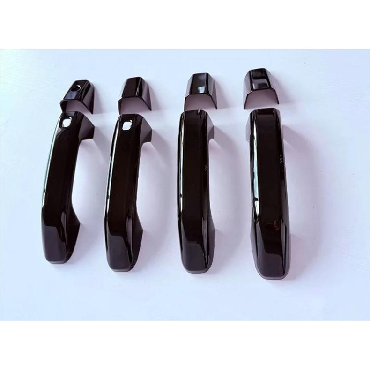 For Chevrolet Colorado 2024 2025 Car Accessories ABS Chrome Door Handle Cover With Smart Key Hole Catch Cap Trim Molding