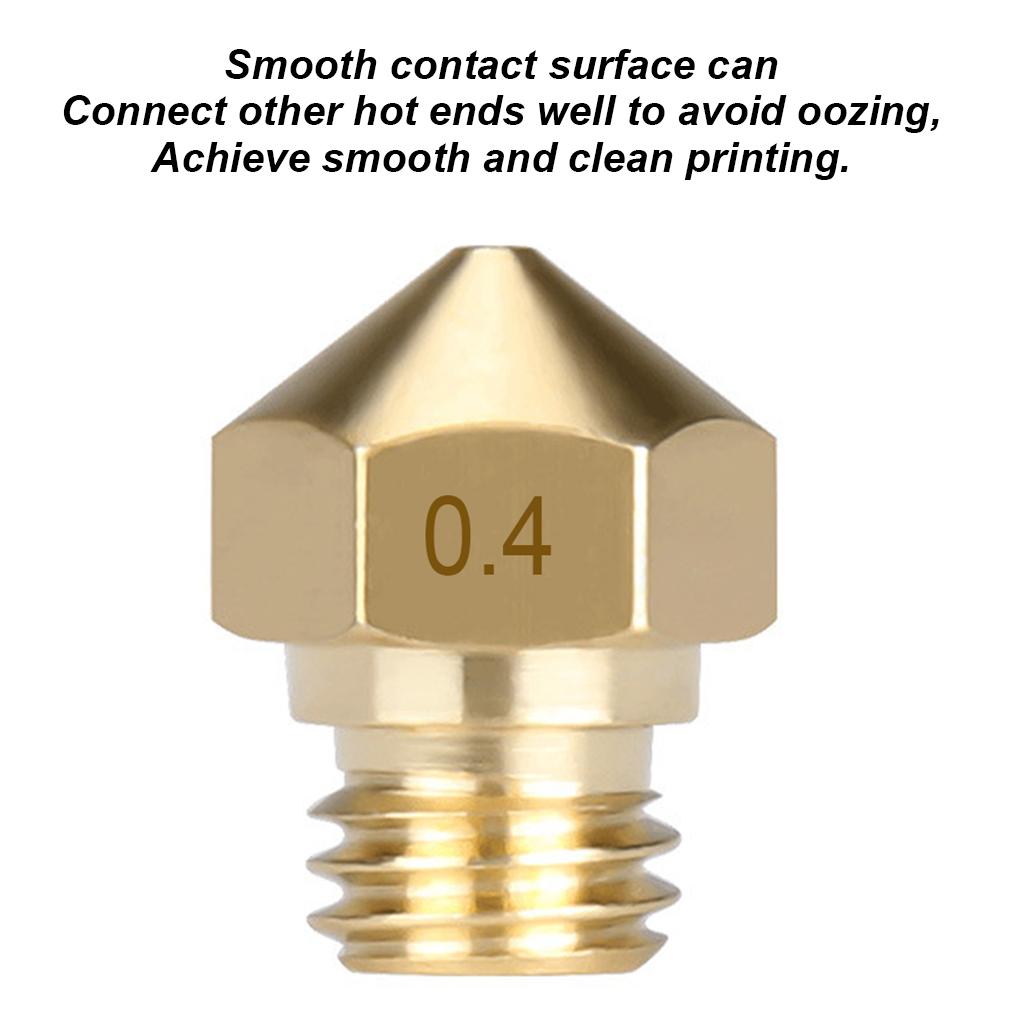 3D Printer Nozzle Extruder Nozzle 3D Printer Accessory Replacement for MK10
