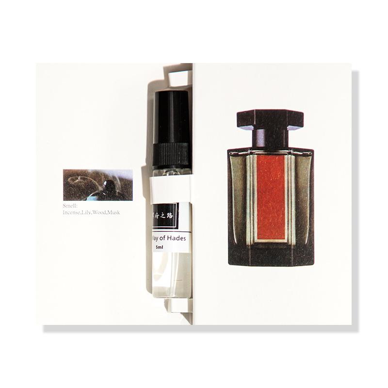 Niche Version Perfume Sample Men and Women Haute Couture Replica Card Test Tube Durable Trial Pack