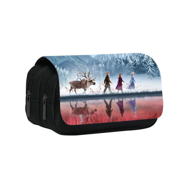 Frozen Ice Snow Queen Pencil Case With Large Capacity For School And Office Use