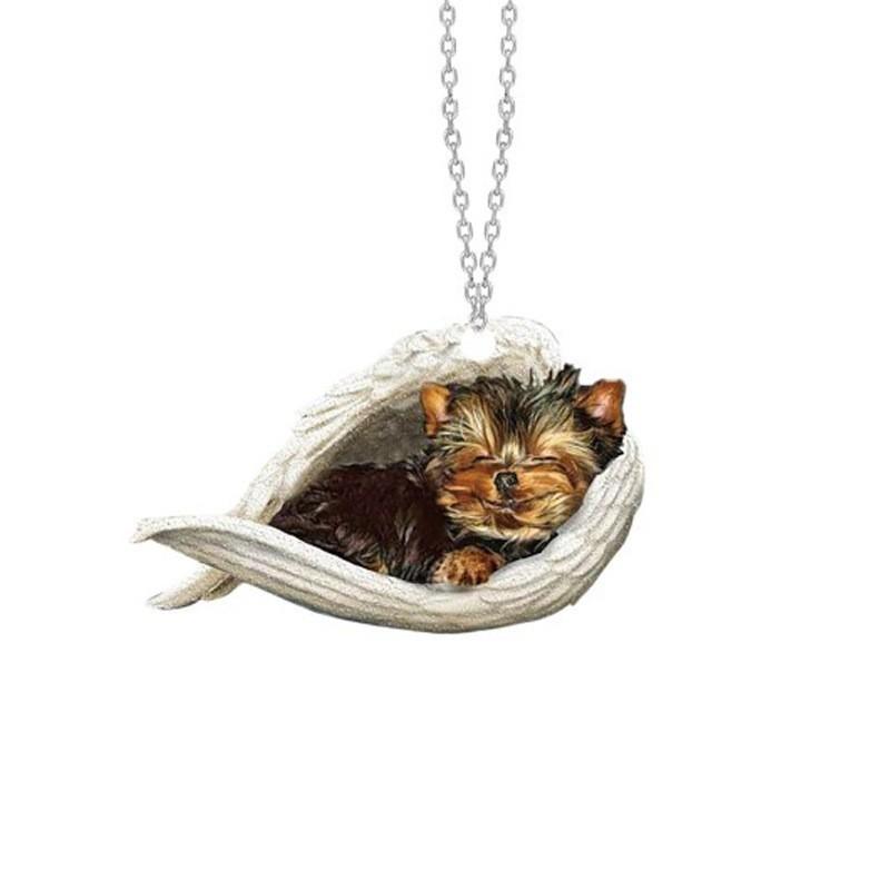 Wings Angel Vibrant Car Rearview Mirror Accessory For Pet Lovers Gift Stylish