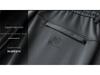 Men's Plus Size Autumn Fleece-Lined Sweatpants - Elastic Waist, Straight Leg Casual Pants