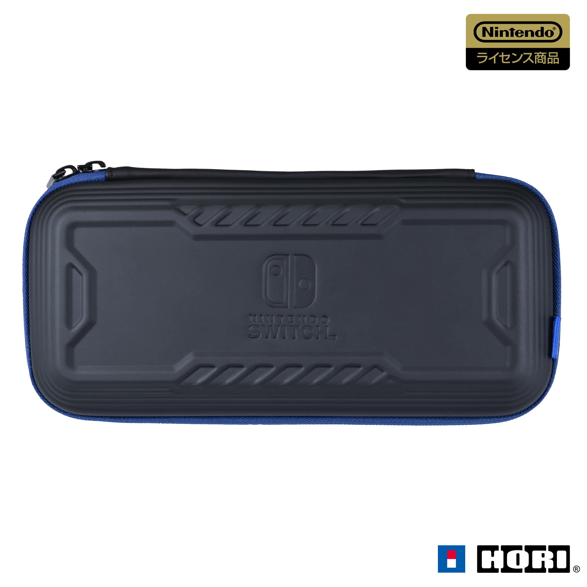 

Licensed Tough Pouch Plus for Nintendo Switch Blue x Black with Nintendo Switch Organic EL [Nintendo Product] [Compatible Model]
