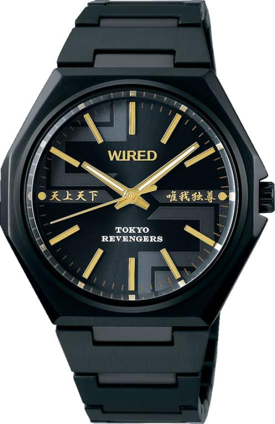

[Часы Seiko] Wired Tokyo Revengers Collaboration Модель AGAK714 Мужские Черные