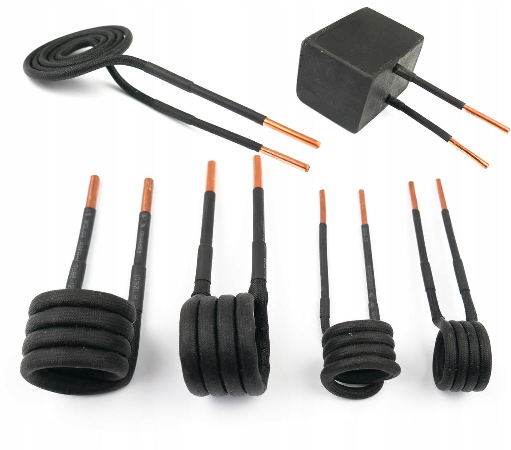 Set of coils for INDUCTION heater 6 pcs for bolts and nuts