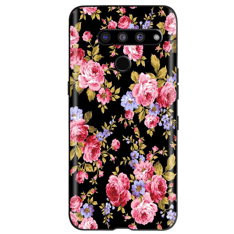 For LG V50 ThinQ 5G Case Fashion Pattern Soft Silicone TPU Phone Case For LG V50S ThinQ 5G V50 50S V500N V450 V510N Funda
