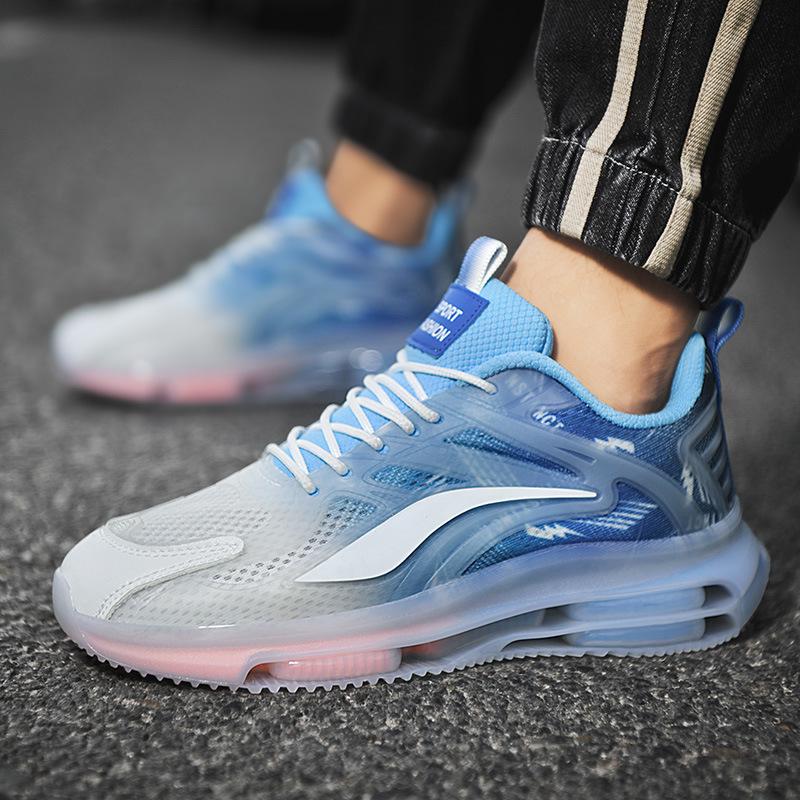 Pantofi de alergare respirabili din plasă, cu absorbție a șocurilor, pentru bărbați, femei și studenți