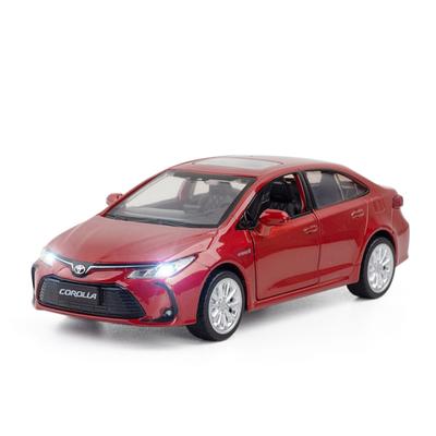 Legierungssimulation 1:33 kompatibel für Corolla Auto Spielzeug Farbige Pull-back Off-road Auto Modell Leben