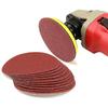 102/52pcs DIY Flocking Sanding Discs Pad Kit 1/2/3 Inch Grit Abrasive Polish Wheel Wood Sanding Paper Set for Dremel Rotary Tool