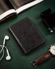 OKL-CRCL Black Leather Document Case