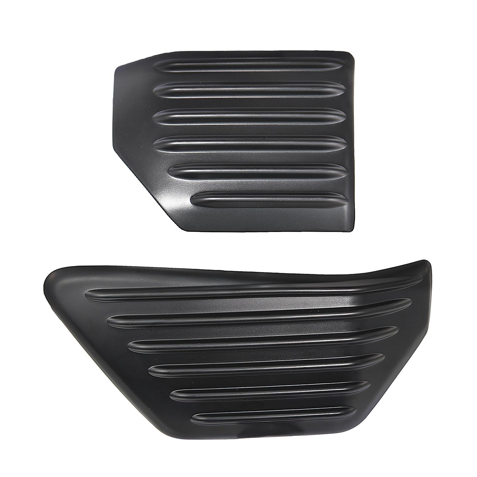 

Motorcycle Large Matt Black Side Pocket Cover For Honda CT125 Trail 125 Hunter Cub 2020 2021 2022 2023 чорний
