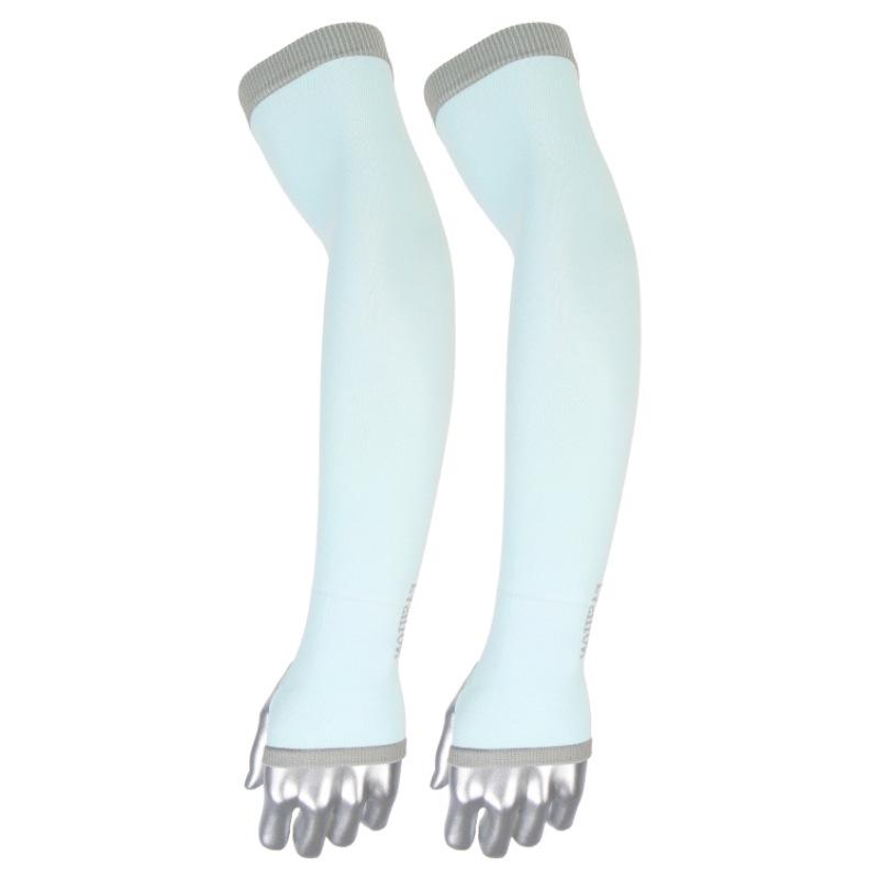 Fortschrittliche Sommer Eis Seide UV-Schutz Fingerlose Armstulpen - Schnelltrocknend & Elastisch für den Außenbereich.