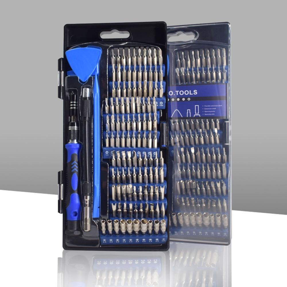 124-in-1 Multi-Purpose Precision Manual Screwdriver Set Mobile Phone Computer Hand Screwdriver Kit