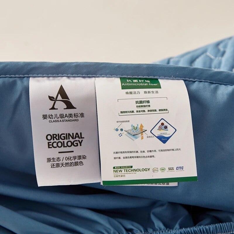 Coprimaterasso trapuntato in puro cotone, coprimaterasso antibatterico personalizzato per letto matrimoniale king size, senza federa
