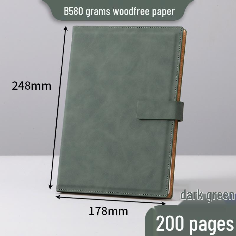 A5 Custom Strap Diary Notebook with Logo in Gift Box