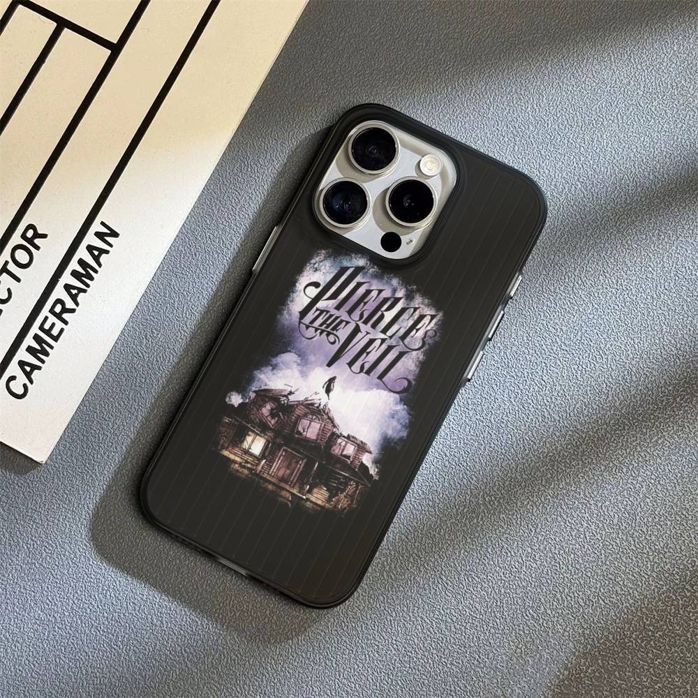 P-Pierce The Veil Band Handyhülle Für iPhone 17 16 15 14 Plus 11 12 13 Pro Max Stoßfester Schutz Weiche Rückabdeckung