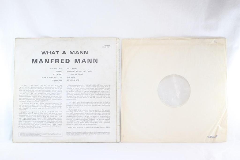 [USED] Manfred Mann What A Mann UK original English stereo