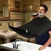 1PCS Male Shaving Aprons Creative Wall Mirror Suction Haircut Wrap Cape Home Salon Moustache Beard Shaving Apron Cleaning Bib