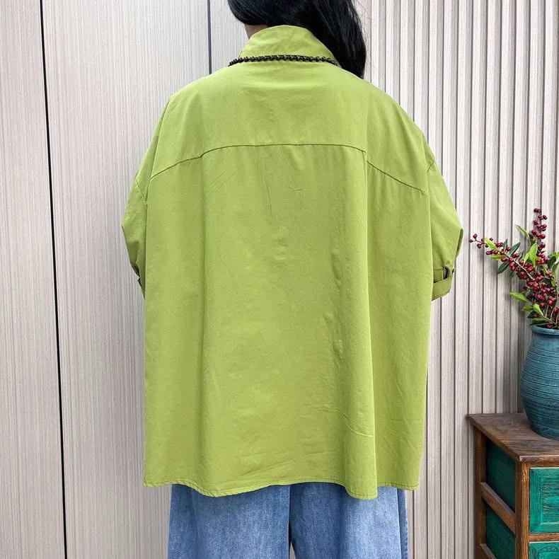 Damen Sommer Halbarm Locker Dünn Lässig Hemd Design Bequemes Splicing Personalisierte Oberteile