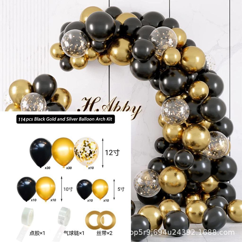 Birthday Balloon Balloon Set Birthday Balloon Arrangement Premium Sense Balloon Wedding Float