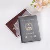 Transparent Passport Cover On Waterproof Document Bags Passport Protective Sleeve