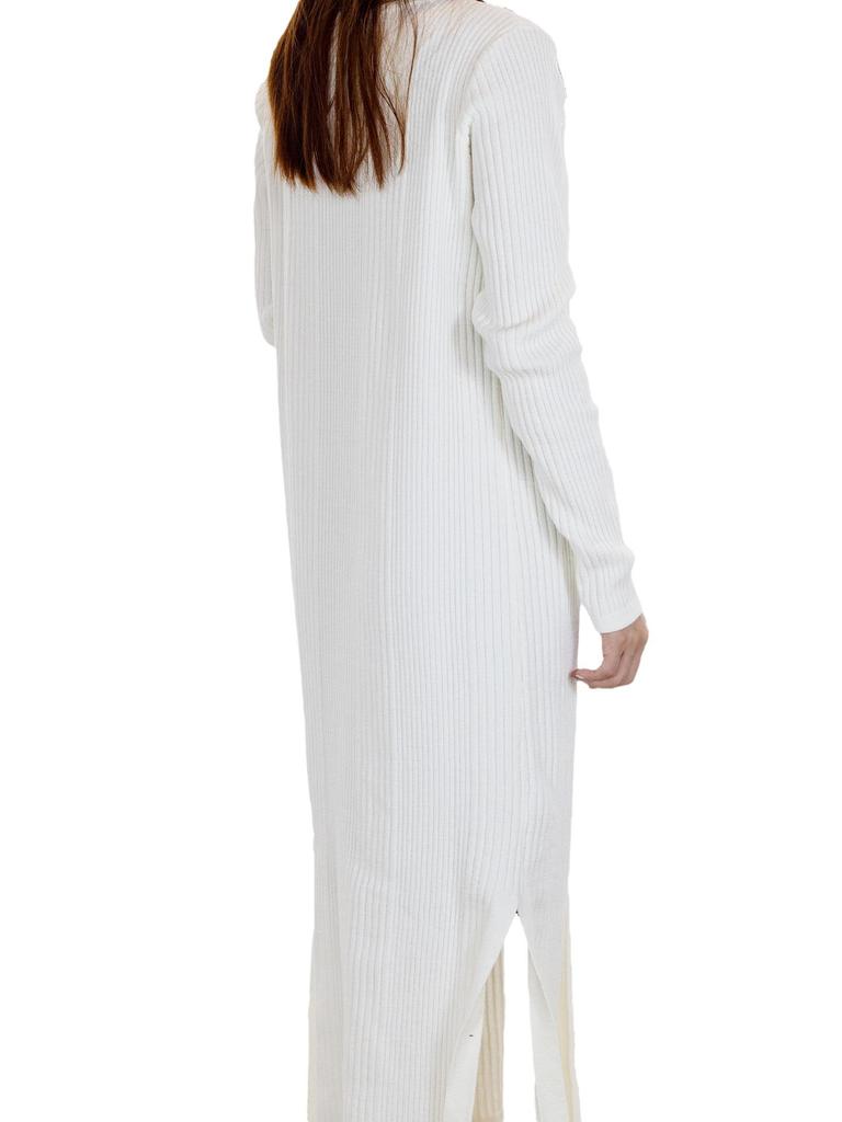 In-Stock European and American Women's Long Cardigan Knitwear for Autumn and Winter