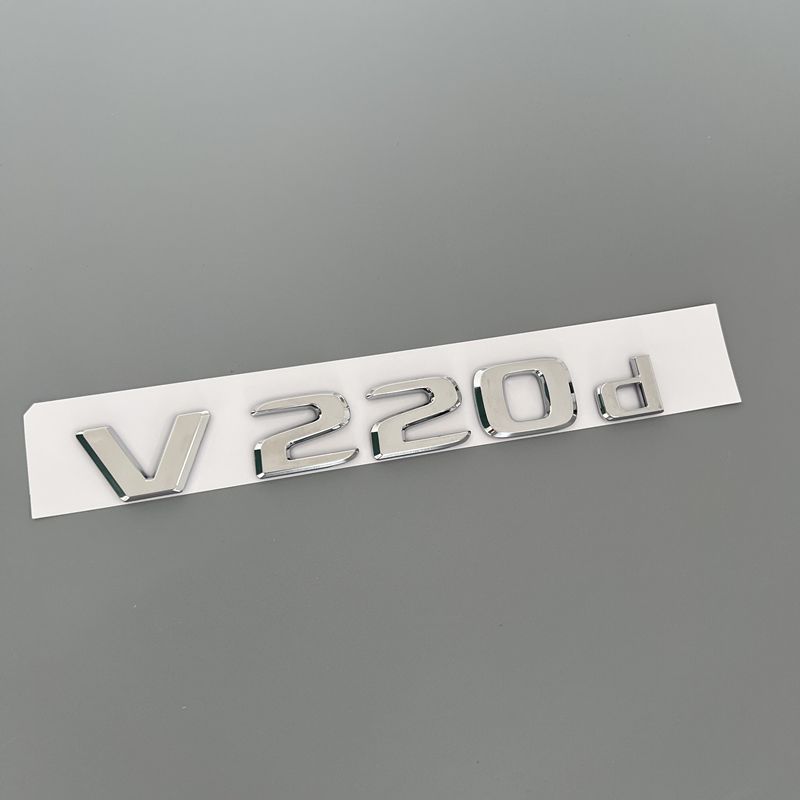 Suitable for V-class V260L Modification and Upgrade V300L Deluxe Version Side Label LUXURY English Letter Car Sticker