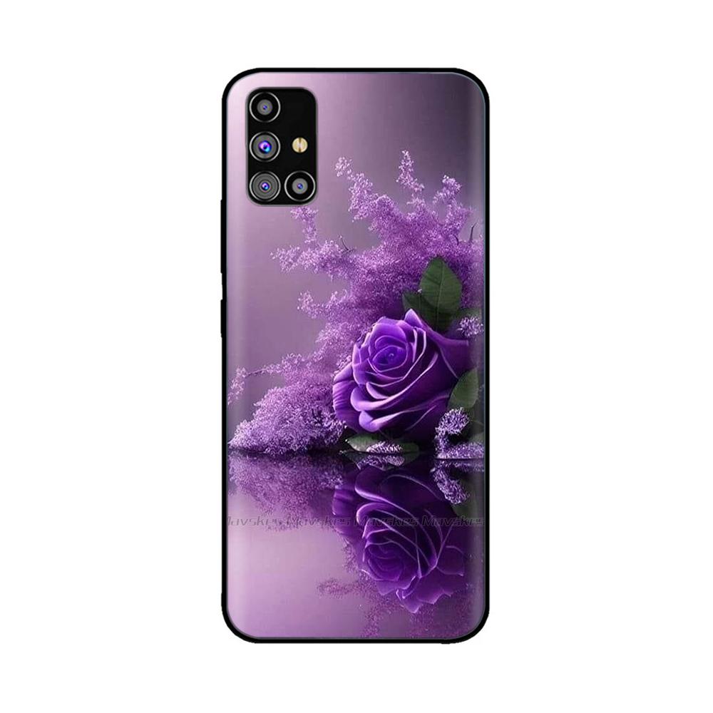 Shockproof Cover For Samsung Galaxy A51 Case Animal Painted Soft Silicon Cover For Samsung A51 Case A 51 4G 5G Bumper Shell Para