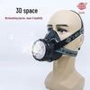 Shanghai Earth 2001 Selbstansaugende Filter-Halbgasmaske - Einzelflasche