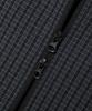 Trillion Check Pattern Hooded Zip-Up Windbreaker_Navy Black