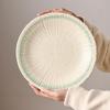 Ru Han Japanese Ceramic Round Dinner Plate
